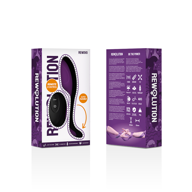 REWOLUTION - REWOVO OU VIBRADOR CONTROL REMOT