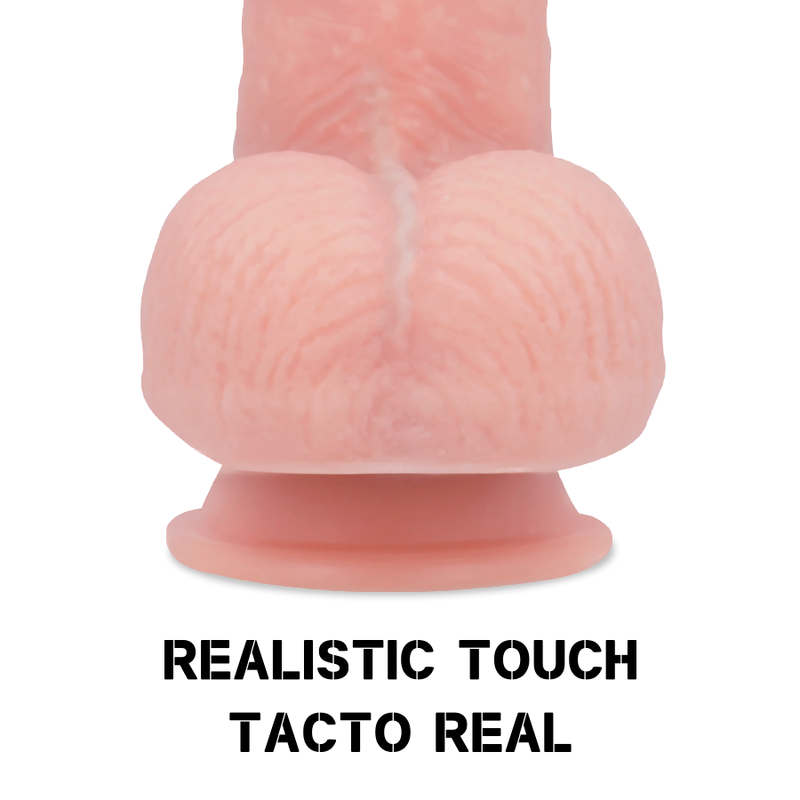 Vibrador Hawk realista de 22 cm y 4.6 cm de ROCK ARMY, con rotador y vibración para uso personal.