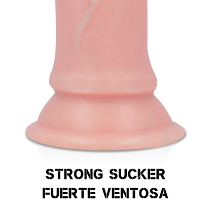 Vibrador y rotador realista ROCKARMY HAWK de 22 cm, con detalles auténticos y tamaño de 4.6 cm, en color negro
