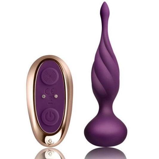 Rocks-Off Discover anal stimulator in lilac color, featuring a sleek design and ergonomic shape for enhanced pleasure.