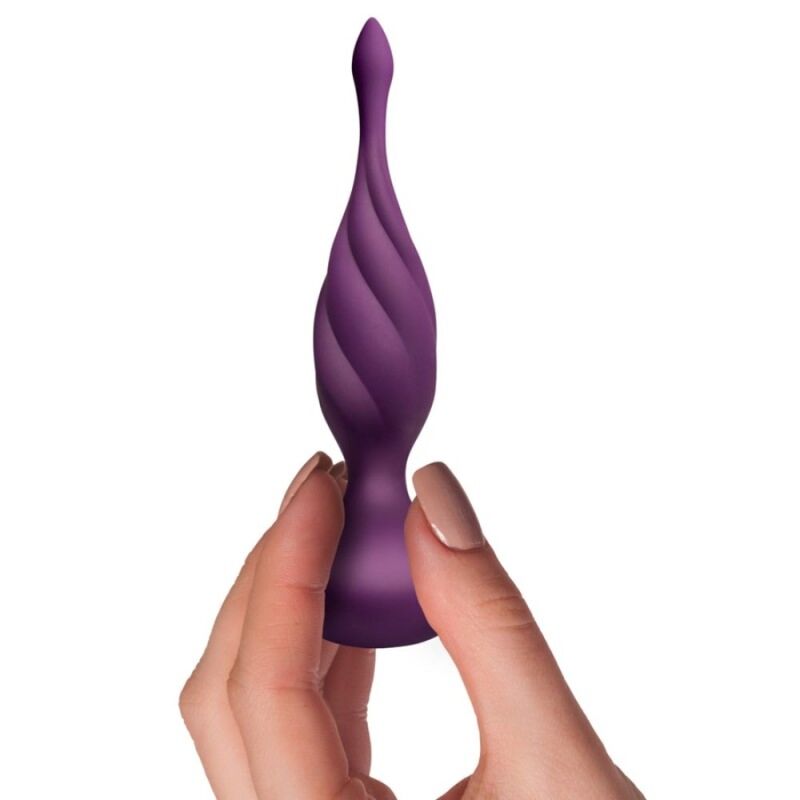 Rocks-Off Discover anal stimulator in purple, featuring a sleek design and ergonomic shape for enhanced pleasure.