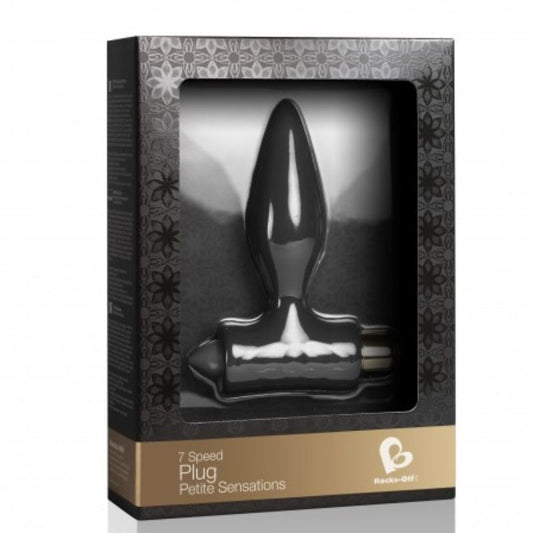 ROCKS-OFF - PLUG ANAL PER A PRINCIPIANTS PETITE SENSATIONS - NEGRE