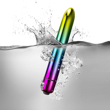 Vibrador bala ROCKS-OFF PRISM con diseño compacto y elegante, ideal para estimulacion personal.