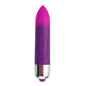 Vibrador bala ROCKS-OFF RO-80 MM con cambio de color y batería de 7 V, en color vibrante, diseñado para estimulación personal.