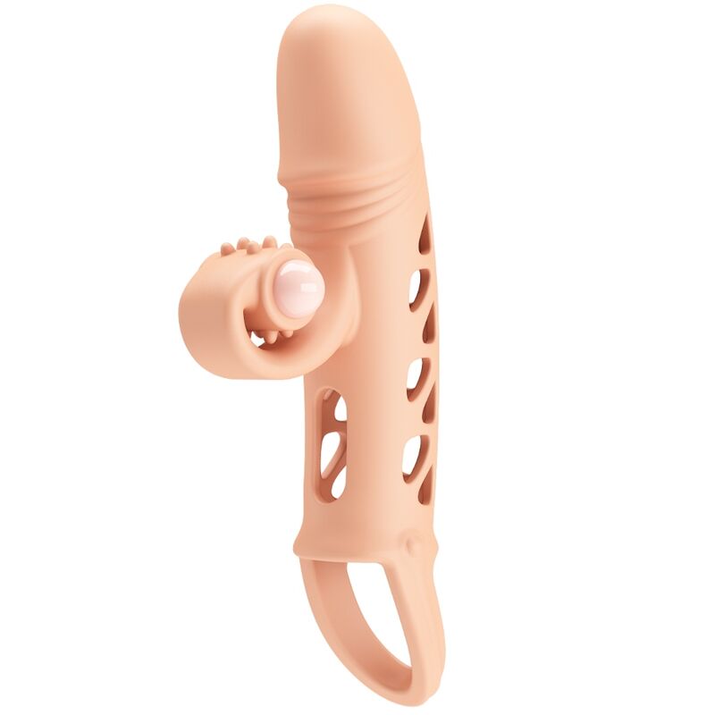 Manga extendida natural de la marca Romance con diseño elegante en color neutro y acabado suave.