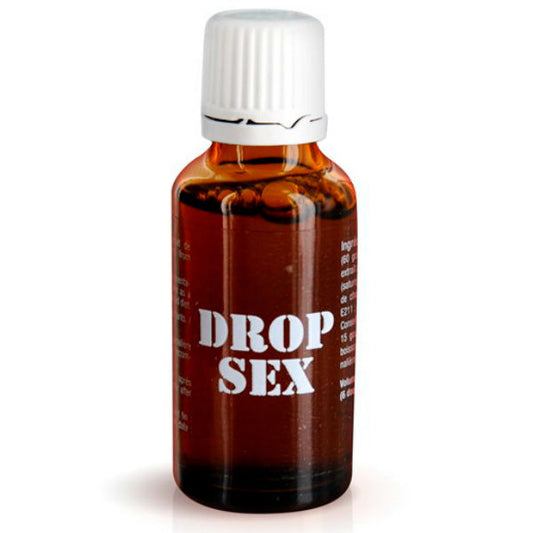 Gotitas del amor de RUF, frasco de 20 ml con gotas para mejorar la experiencia romántica.