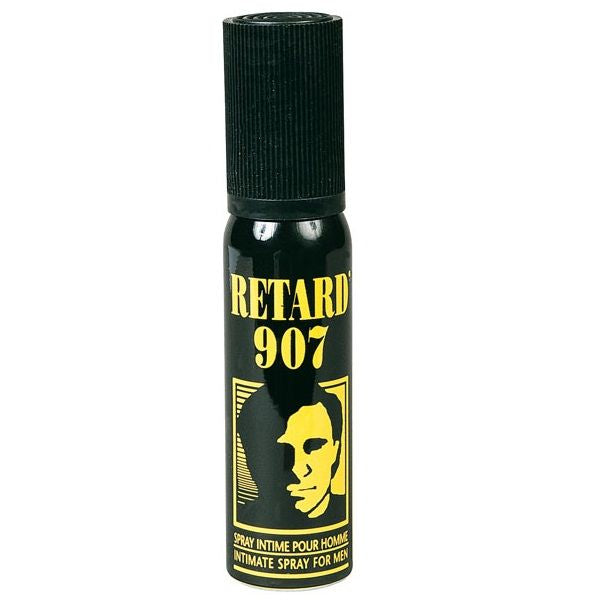 Spray retardante RUF Retard 907, producto en aerosol con envase azul y blanco, diseñado para protección y retardancia.