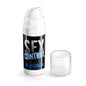 Crema retardante RUF Sex Control de 30 ml, envase con crema para retrasar la eyaculación, en tubo con tapa blanca.