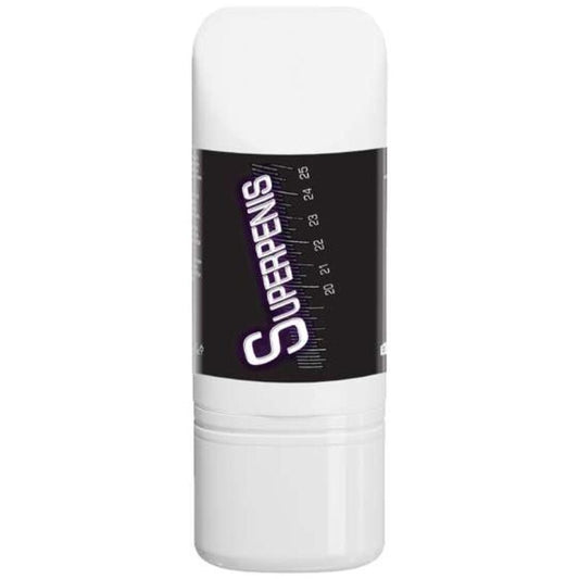 Crema RUF Superpenis para el pene en envase de 75 ml, con fórmula para mejorar el tamaño y la firmeza masculina.