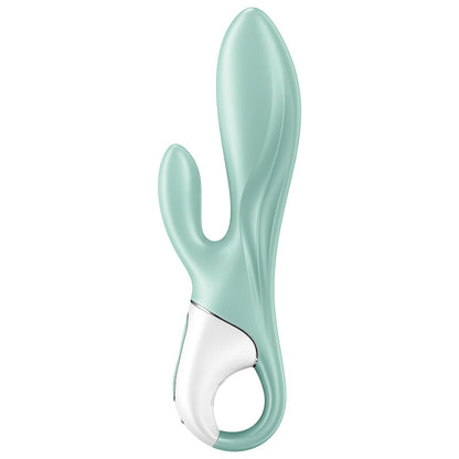 SATISFYER - AIR PUMP BUNNY 5+ VIBRADOR RABBIT INFLABLE APP VERD