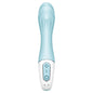Vibrador point G inflable SATISFYER AIR PUMP VIBRATOR 5 en color azul, con control a través de la app SATISFYER CONNECT.