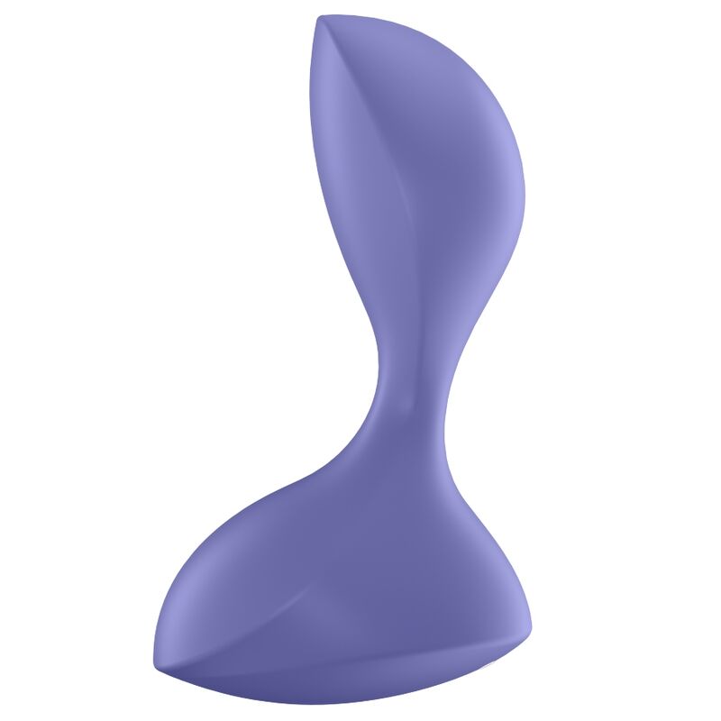 Plug vibrador Sweet Seal de SATISFYER CONNTECT en color violeta, controlado por app, con diseño ergonómico y suave.