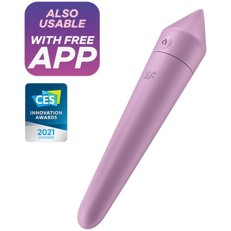 SATISFYER - ULTRA POWER BULLET 8 VIBRATING BULLET PURPLE