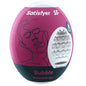 Masturbador SATISFYER Bubble Huevo de la marca SATISFYER EGGS, con textura suave y diseño compacto para placer íntimo.