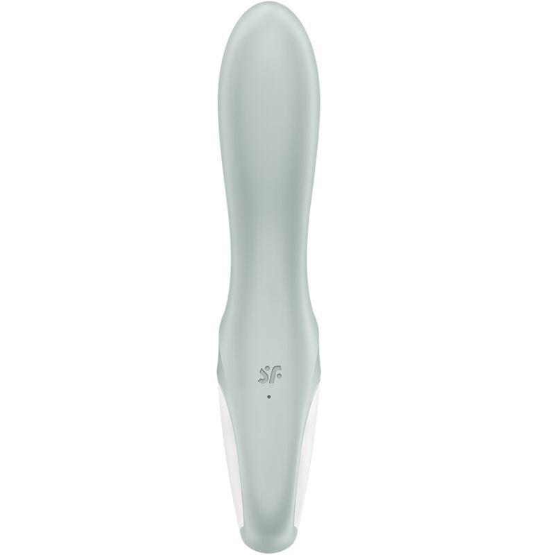 SATISFYER - AIR PUMP BOOTY 3 VIBRADOR ANAL INFLABLE VERD GRIS