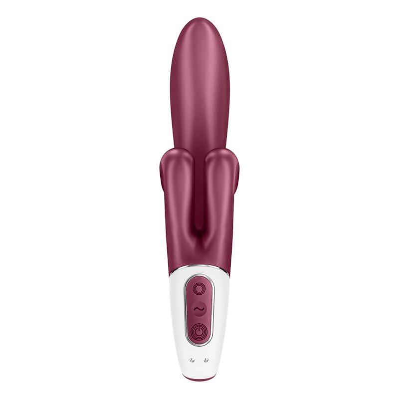 SATISFYER - TOUCH EM VIBRADOR RABBIT VERMELL