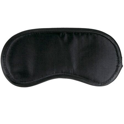 Venda acolchada negra de la marca SECRETPLAY 100% FETISH, con descripción en la imagen.