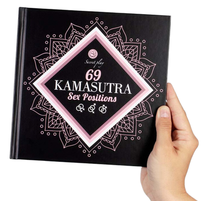 Libro de posturas sexuales SECRETPLAY Kamasutra de 100% GAMES, con ilustraciones para mejorar la intimidad en pareja.