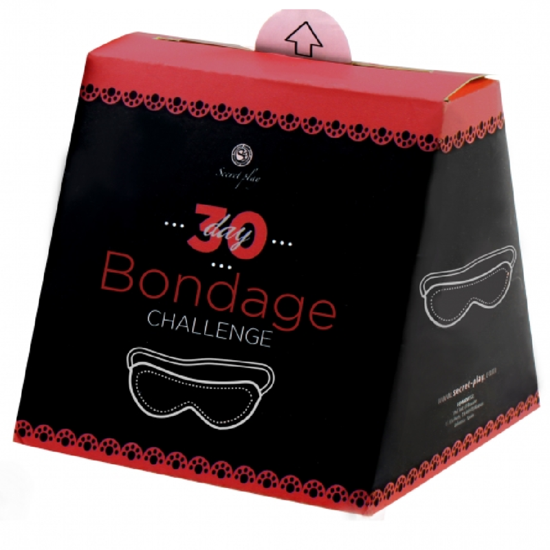 Juego SECRETPLAY Reto de 30 días de bondage con instrucciones y accesorios para adultos, de la marca SECRETPLAY 100% GAMES.