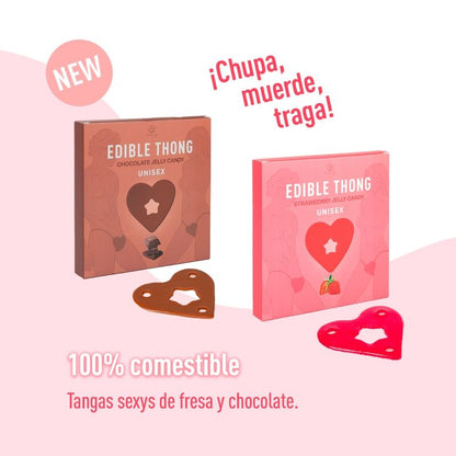 SECRET PLAY Tanga Gominola Fresa, a strawberry-flavored thong featuring a playful design and comfortable fit.