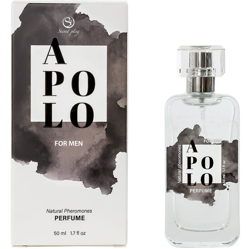 Perfume para hombres SECRETPLAY APOLO con feromonas, spray de 50 ml, fragancia masculina y atractiva, de SECRETPLAY COSMETIC.