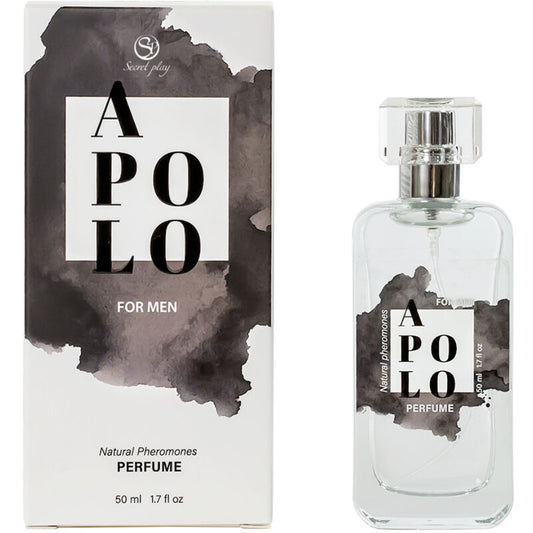 Perfume para hombres SECRETPLAY APOLO con feromonas, spray de 50 ml, fragancia masculina y atractiva, de SECRETPLAY COSMETIC.