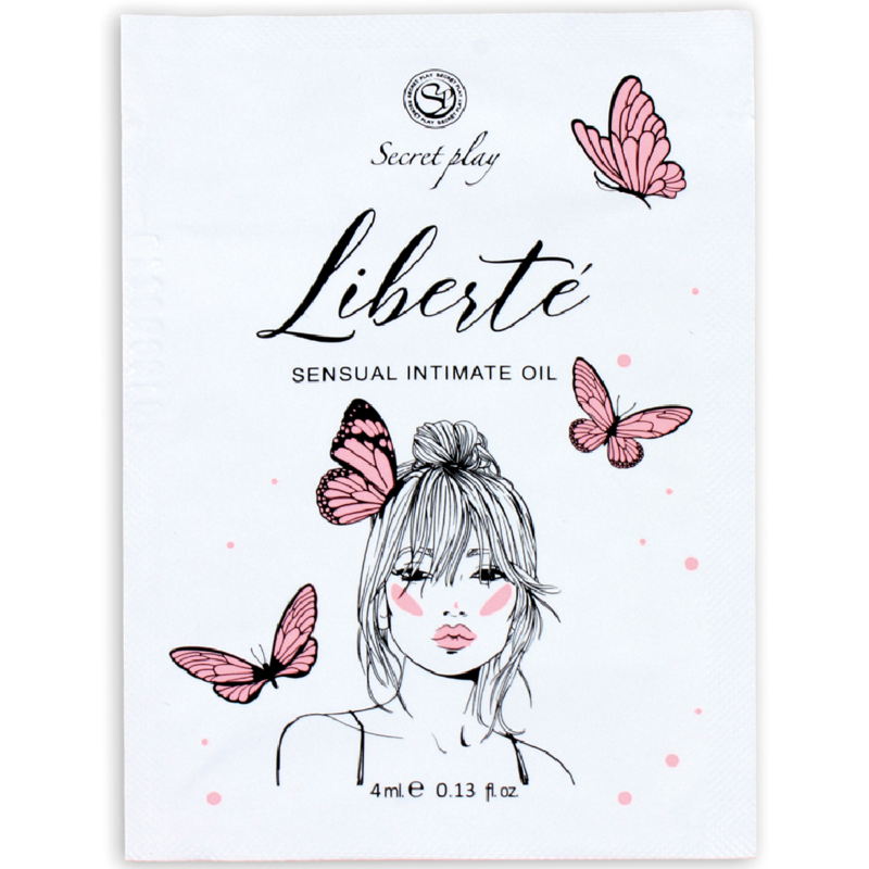 Monodosis SECRETPLAY COSMETIC para libertad y deseo sexual, envase individual, producto para mejorar la experiencia sexual.
