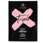 Monodosis de SECRETPLAY Triple X Intensor de placer, tamaño individual, envase pequeño y compacto para uso personal.