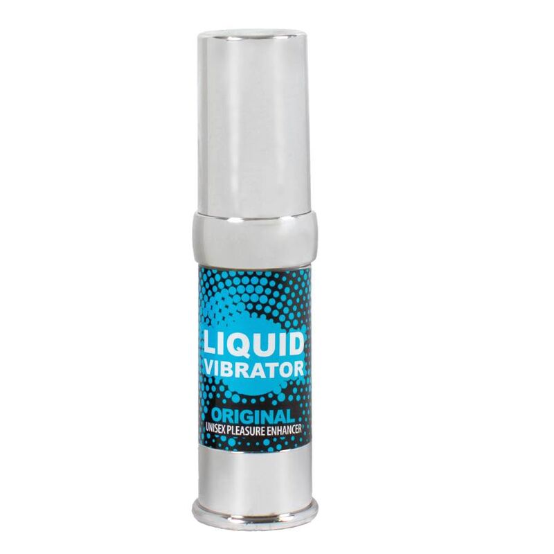 Vibrador líquido estimulador unisex SECRETPLAY Cosmetic en envase de 15 ml, diseñado para estimular sensaciones placenteras.