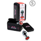 Plug anal rojo de tamaño pequeño de la marca SECRETPLAY TOYS, con forma ergonómica y superficie lisa para mayor comodidad.