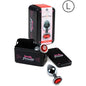Plug anal rojo de tamaño grande de SECRETPLAY TOYS, con forma ergonómica y superficie lisa para comodidad y placer.