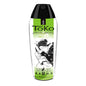 Lubricante SHUNGA Toko Aroma con aroma de pera y té verde exótico, botella con diseño elegante y etiqueta en la imagen.