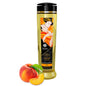 Aceite de masaje erótico estimulante Shunga Oils, botella de 240 ml, con etiqueta y tapón en la imagen.