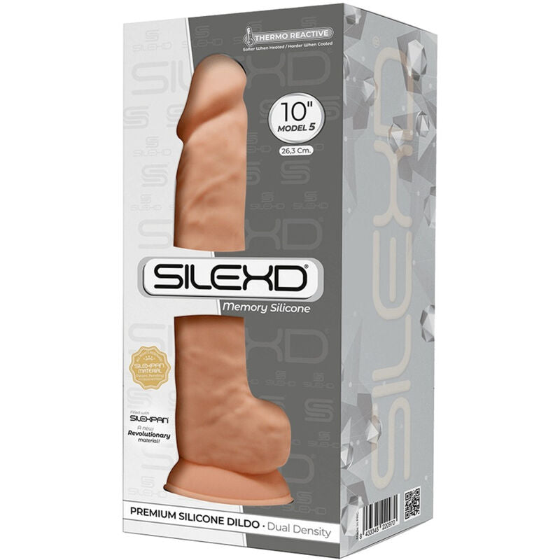SILEXD - MODEL 1 PENIS REALÍSTIC SILICONA PREMIUM SILEXPAN 26.6 CM