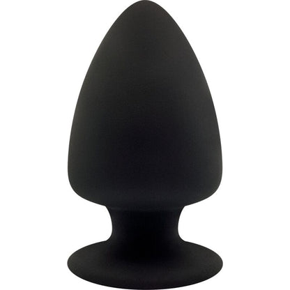 Plug anal de silicona premium SILEXD Modelo 1, tamaño S, con material termorreactivo SILEXPAN para placer seguro y cómodo.