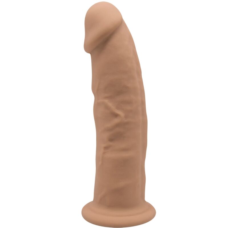 SILEXD - MODEL 2 PENIS REALÍSTIC SILICONA PREMIUM SILEXPAN CARAMEL 19 CM