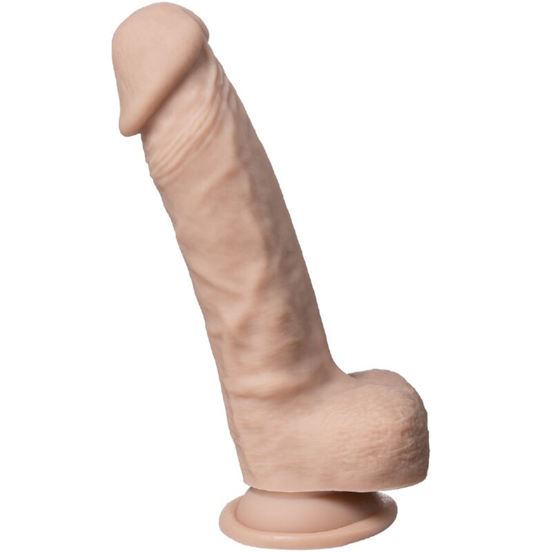 Realistic SILEXD skin penis, 23cm, thermosensitive, premium SILEXPAN natural material, detailed and life-like appearance.