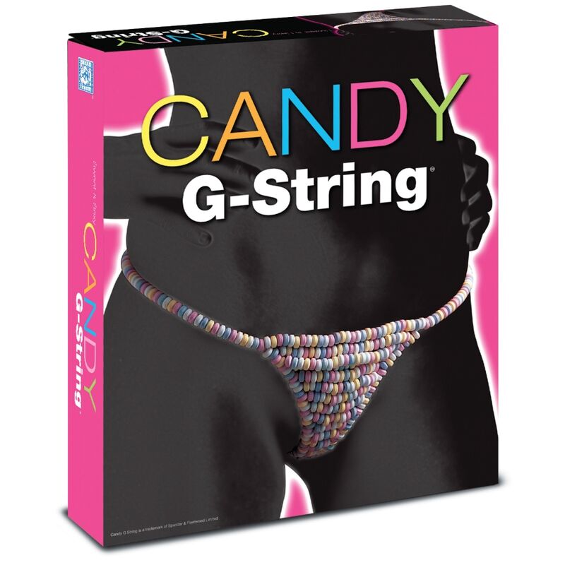 Tanga para mujer Spencer & Fleetwood con diseño en caramelos, tela suave y ajuste cómodo, ideal para uso diario.