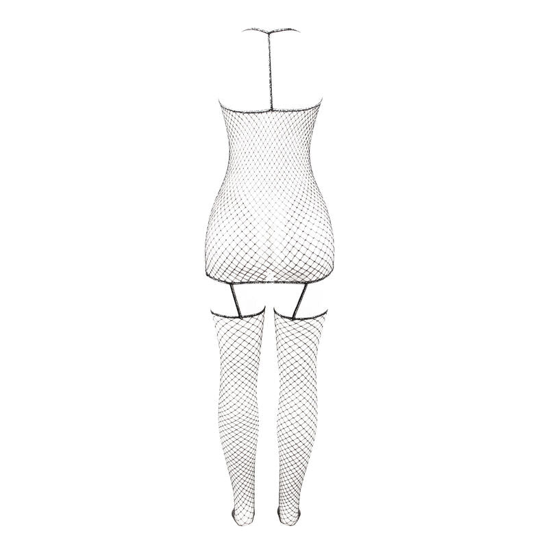 SUBBLIME - 951955 SHINY MESH BODYSTOCKING ONE SIZE