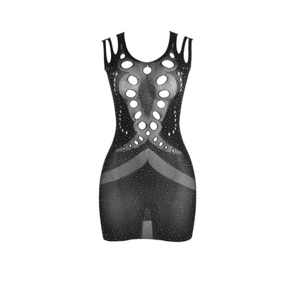 SUBBLIME - 952198 BLACK DIAMONDS NETTE DRESS ONE SIZE