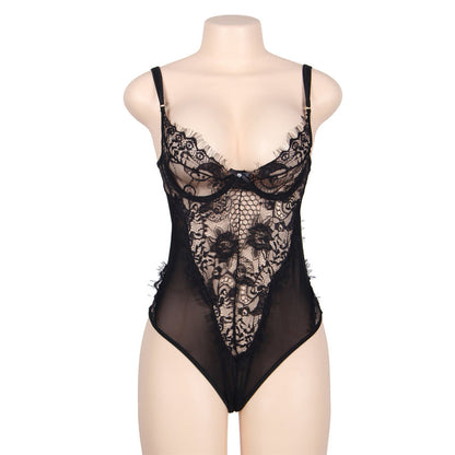 SUBBLIME - TEDDY ENCAIX FLORAL I AMB FLECS NEGRE TALLA GRAN