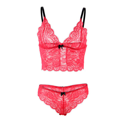 SUBBLIME - 953904 SET 3 PECES ENCAIX I SATEN VERMELL L/XL