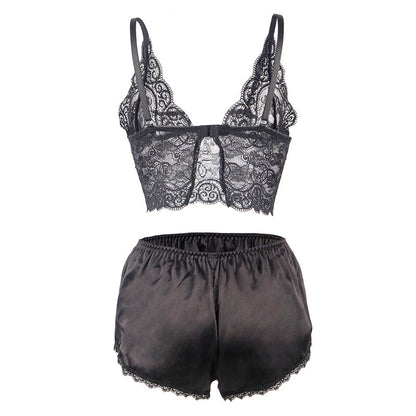 SUBBLIME - 953928 SET 3 PECES ENCAIX I SATEN NEGRE L/XL