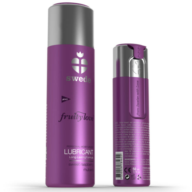 SWEDE - FRUITY LOVE LUBRICANT RASPBERRY AND RED CHARD 100 ML 