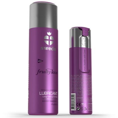 SWEDE - FRUITY LOVE LUBRICANT RASPBERRY AND RED CHARD 100 ML 