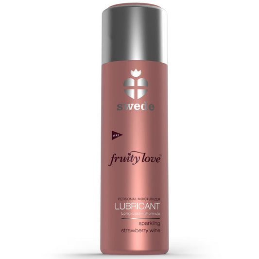 SWEDE - FRUITY LOVE STRAWBERRY AND CHAMPAGNE LUBRICANT 100 ML 