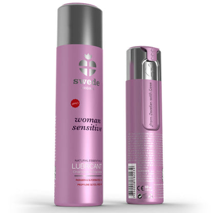 SWEDE Original Lubricant for Women, Sensitive formula in a 60 ml bottle with a sleek design.