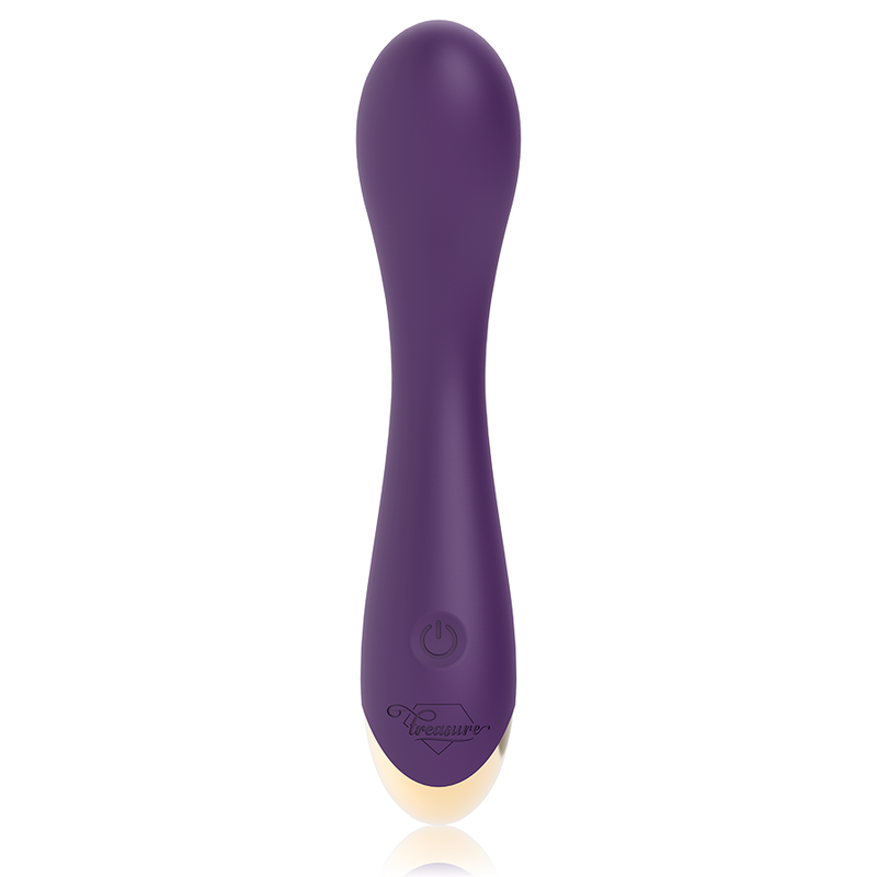 Vibrador G-Spot TREASURE Hansel de la marca TREASURE compatible con tecnología inalámbrica WatchMe, diseñado para placer y comodidad.