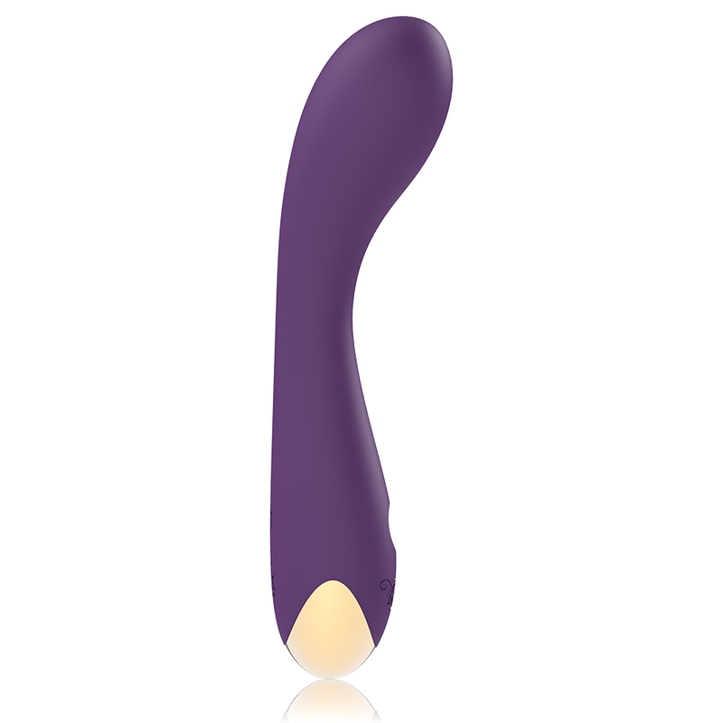 Vibrador G-Spot TREASURE Hansel de la marca TREASURE, compatible con tecnología inalámbrica WatchMe, en color negro.