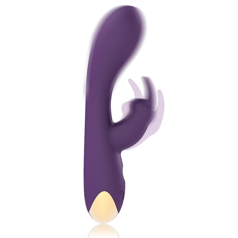 Vibrador Laurence Rabbit de TREASURE compatible con tecnología WatchMe Wireless, diseño elegante y moderno.